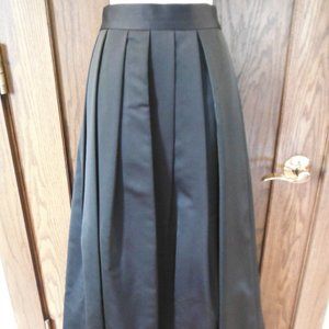 BlackTie Oleg Cassini Pleated Floor Length Skirt